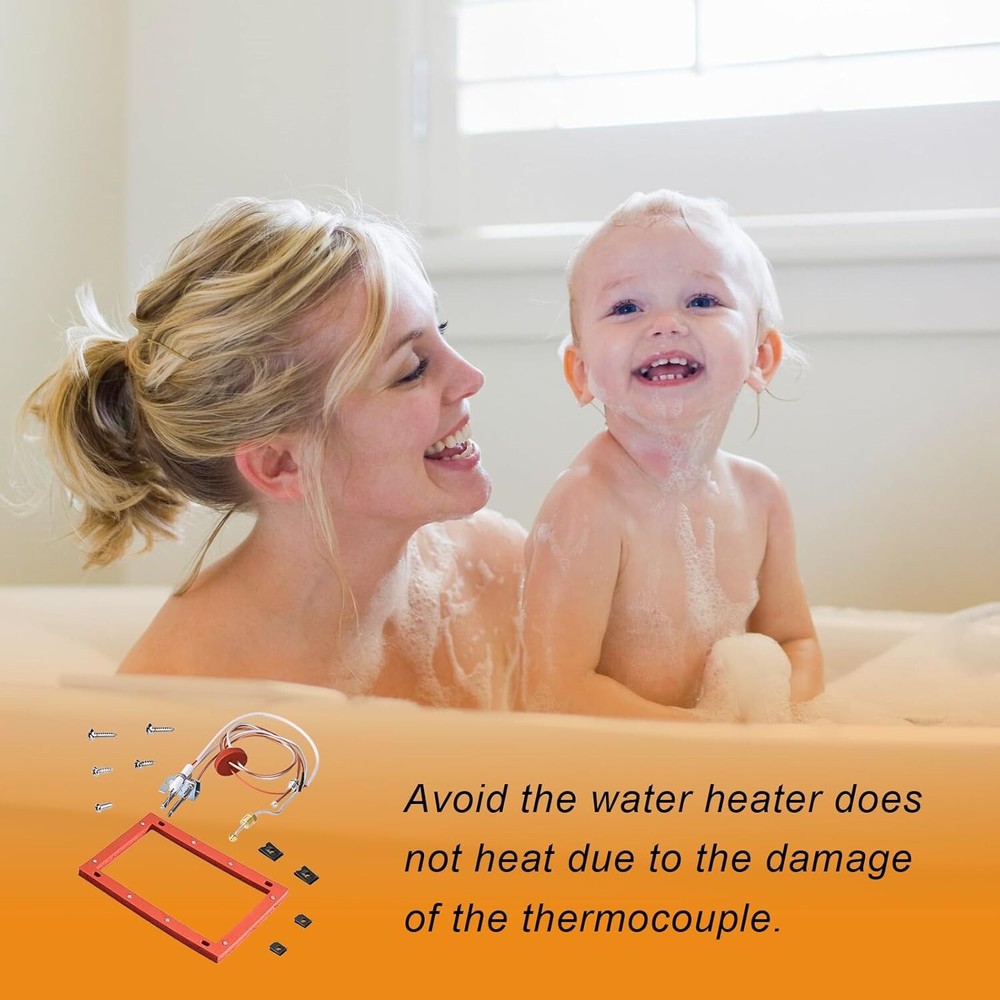 Pilot & Igniter Assembly Kit Replace# SP20075 for Rheem PROTECH GE Water Heaters