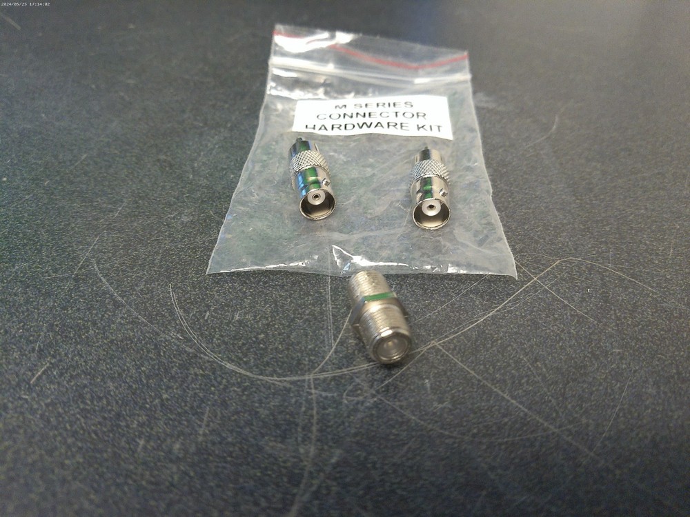 Video M-Series BNC and RCA Connector Hardware kit