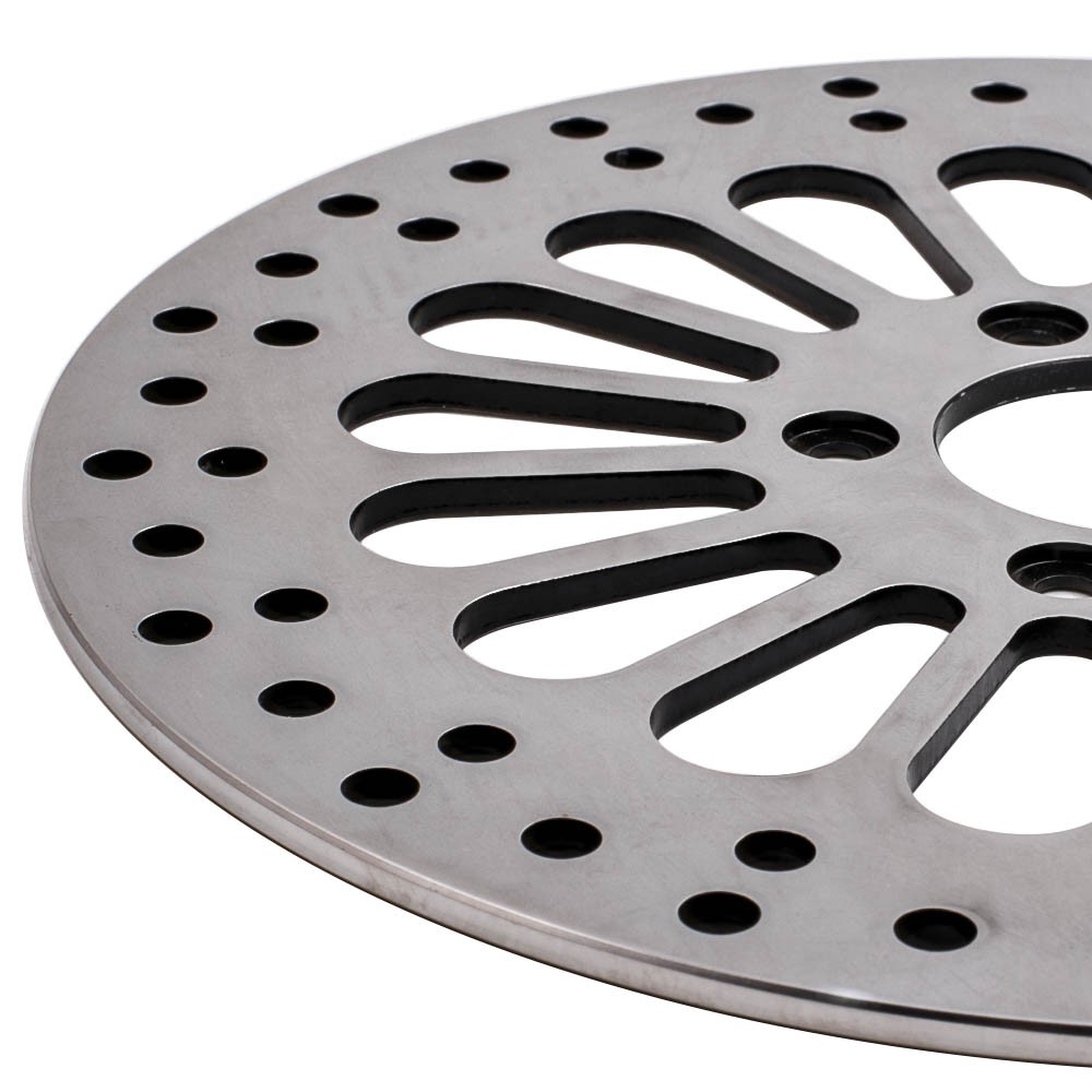 11.8" Front Brake Rotor Disc For Harley Touring Dyna Softail Rust Resistant