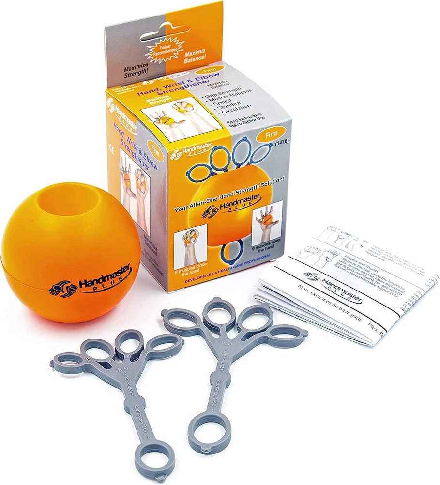 Physical Therapy Hand Exerciser - Forearm Exerciser with Stress Relief Ball -...