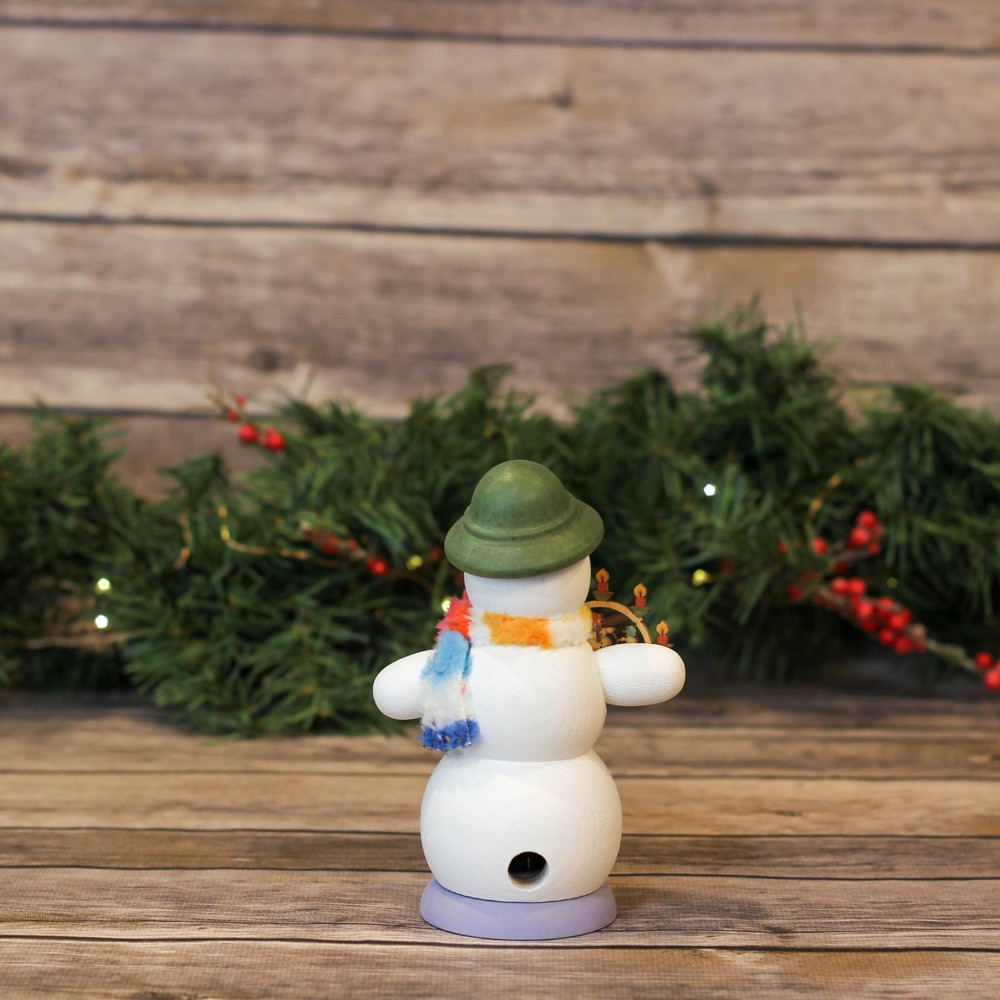 Smoker - Snowman with Candle Arch