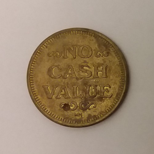 Riptide Arcade Pier 39 San Francisco, CA Game Token 22mm