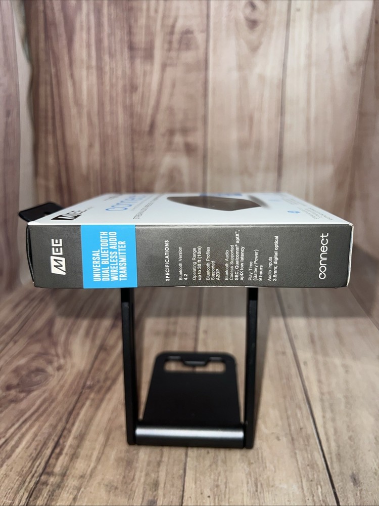 NEW! MEE Connect Universal Dual-Headphone Bluetooth Wireless Audio Transmitter