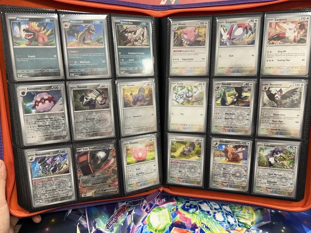 Pokemon Scarlet and Violet Base Complete Master Set w/ Binder | G20