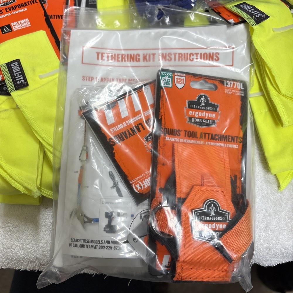 19663 Squids 3193 Tape Measure Tethering Kit