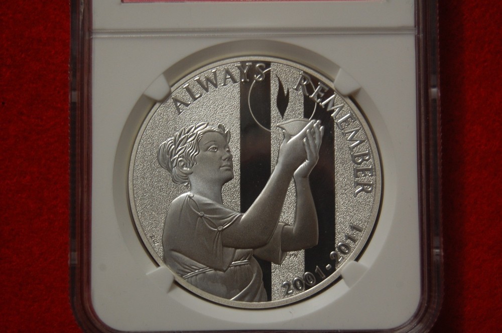 2011 P 911 US Mint Silver Medal NGC PF69