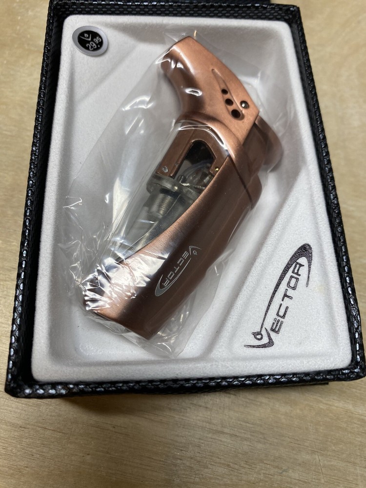 Vector Volt - Single Jet Cigar Lighter - Copper - New
