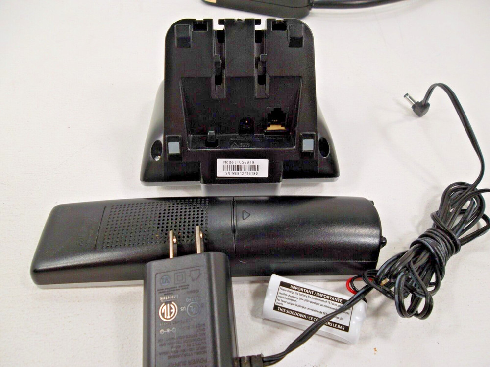 vTech CS6919 Cordless Telephone 1 Handsets Tested Working