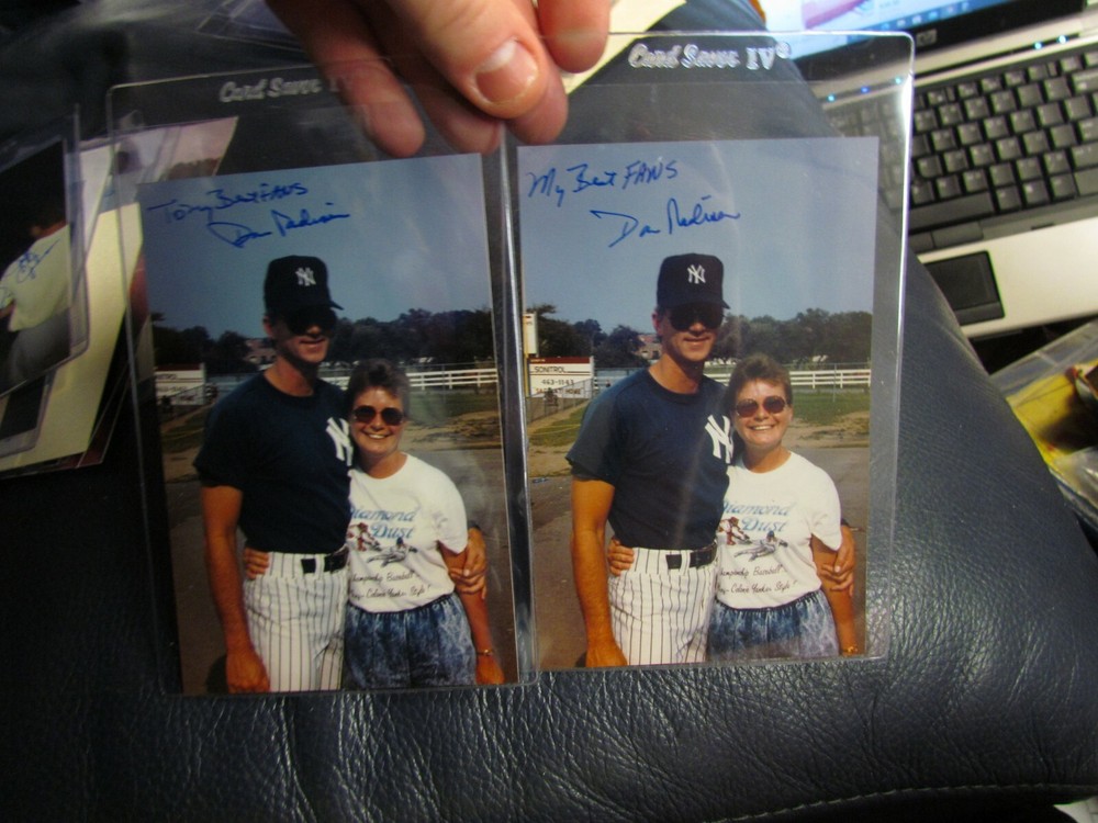 Set of 2 Dan Radison autographed Photo