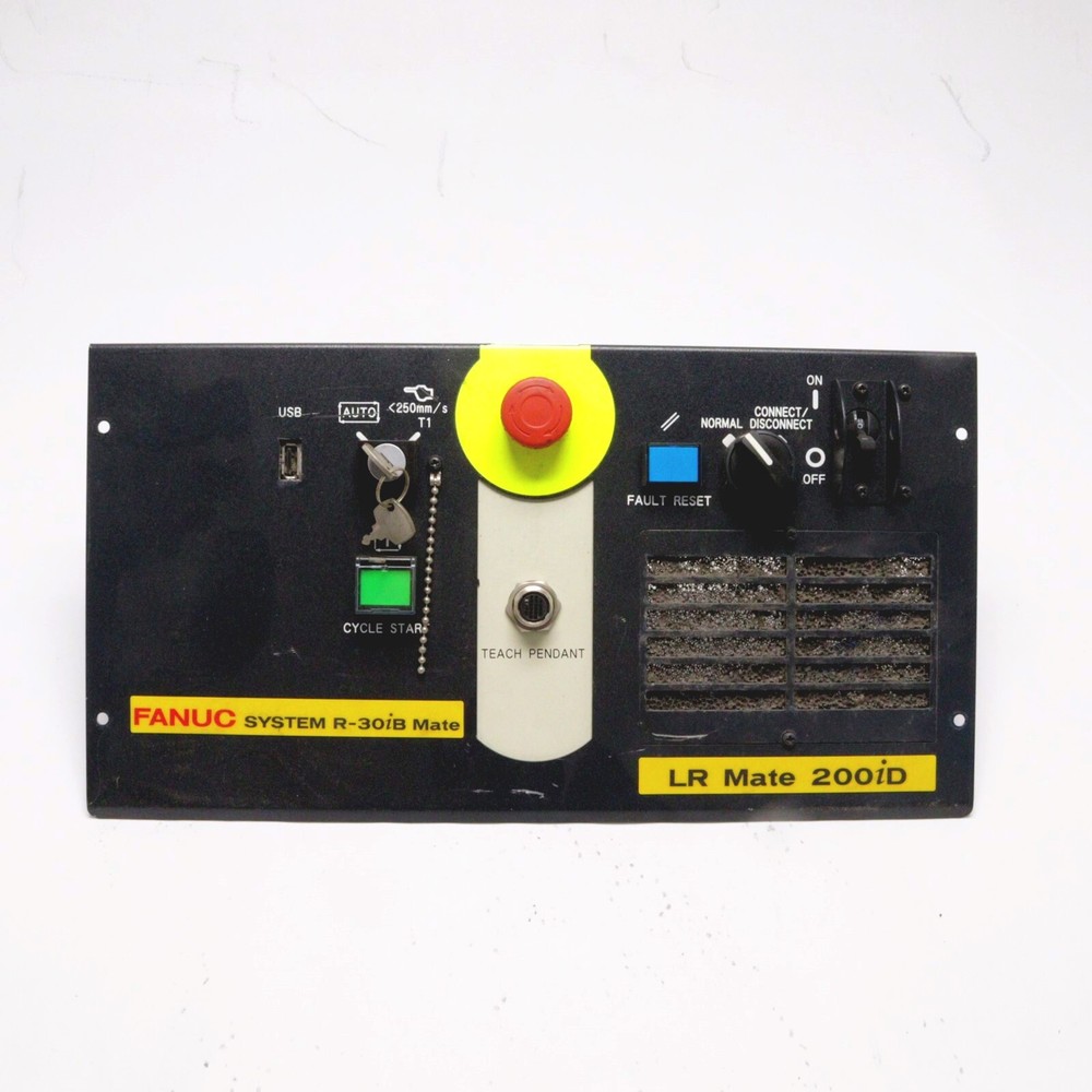 FANUC SYSTEM R-30iB LR MATE 200iD ROBOT CONTROLLER FRONT PANEL A05B-2655-C006