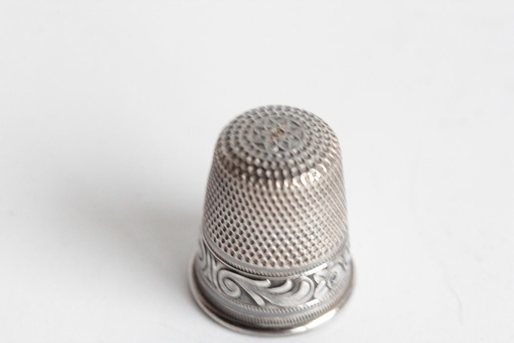 Silver thimble (75732)