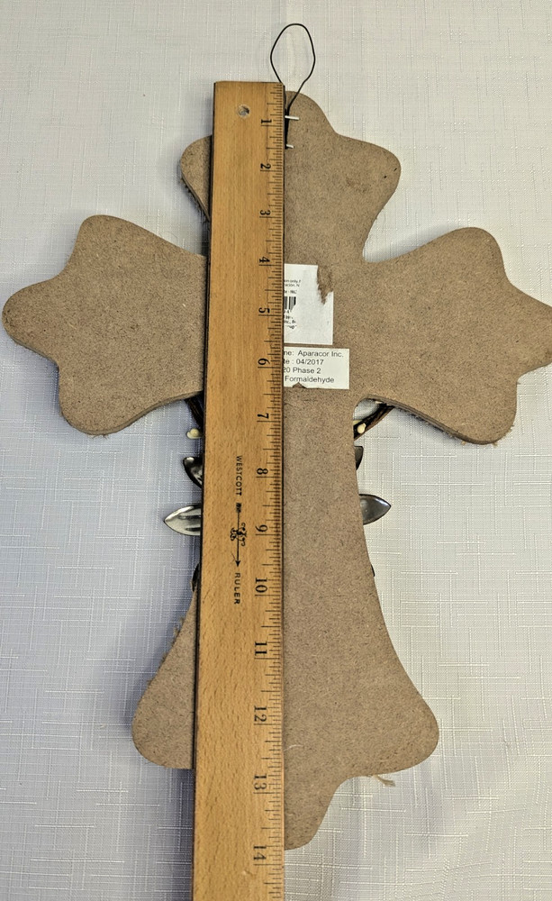 Blessings Cross with Sunflower handing decor Pre-owned