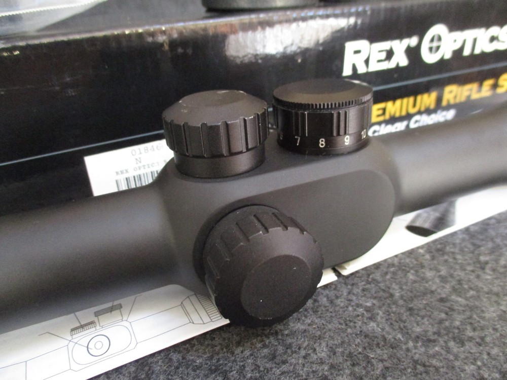 REX OPTICS 5-25 x 42 IR Mil Dot Rifle Scope