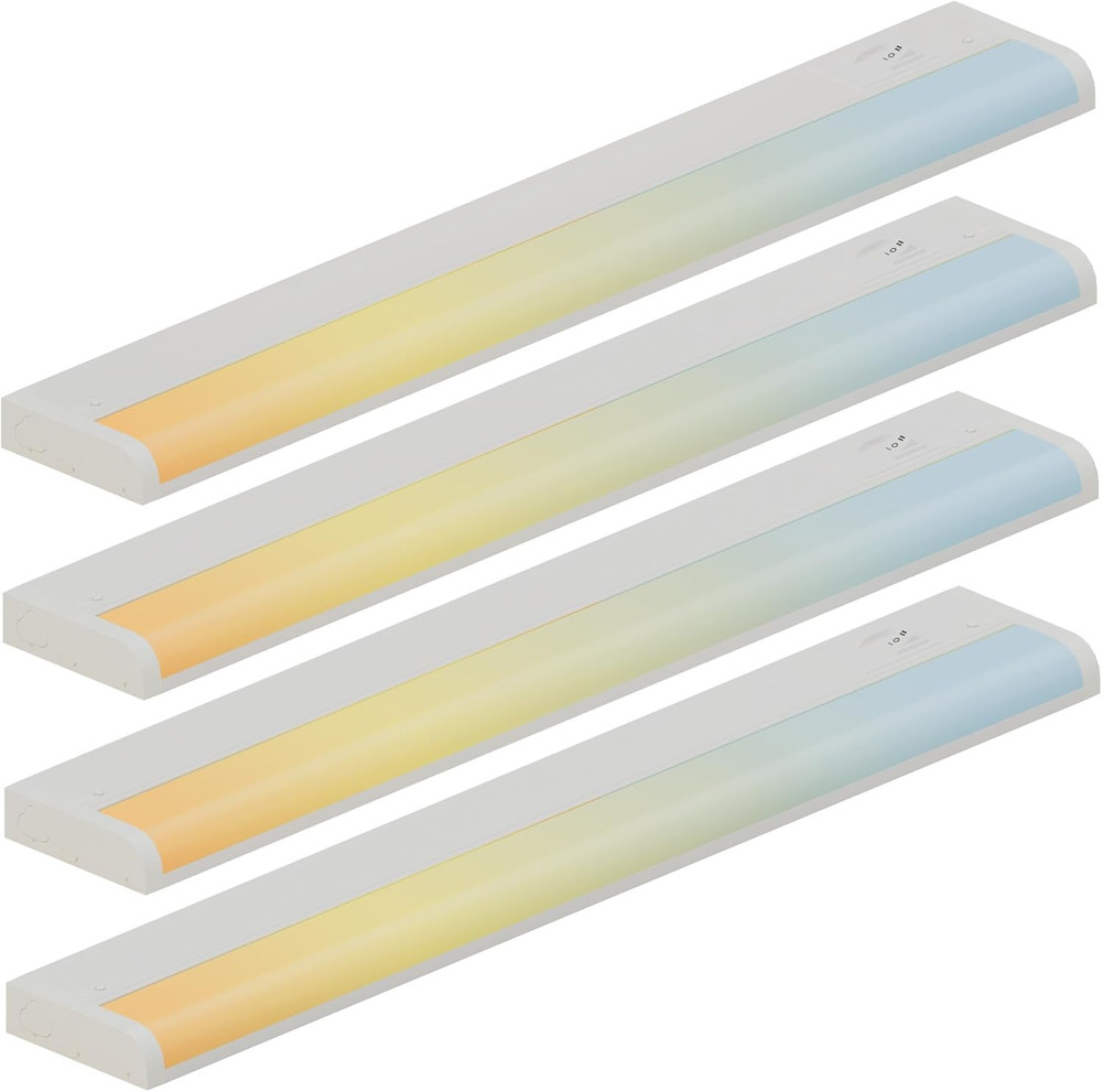 24 Inch Hardwired under Cabinet Lighting - 5CCT Switchable, Undercounter Led Lig