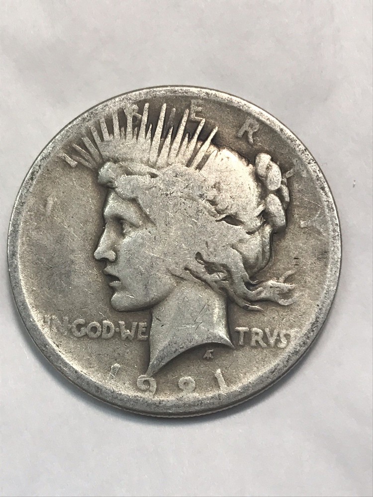 1921 Peace - Nice Condition, You Grade It (#Pb31)