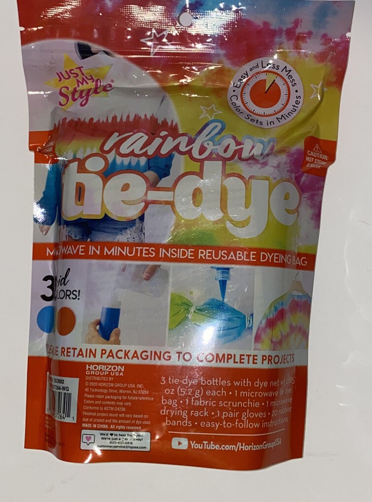 Rainbow Tie Dye Kit New