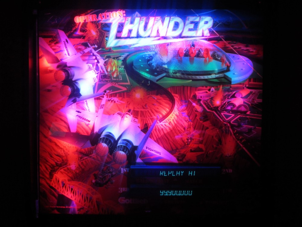 OPERATION THUNDER Complete LED Lighting Kit custom SUPER BRIGHT PINBALL LED KIT