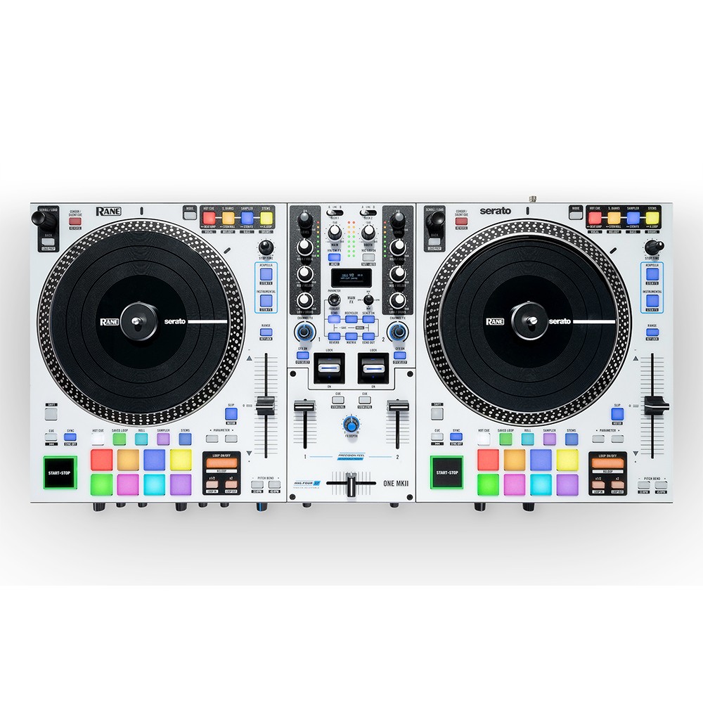 RANE ONE MKII Motorized DJ controller w/Case + 2x XLRs + Cable Ties