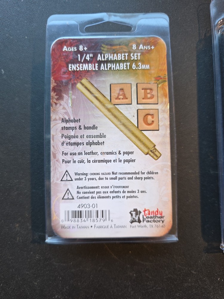 leather stamp sets lot