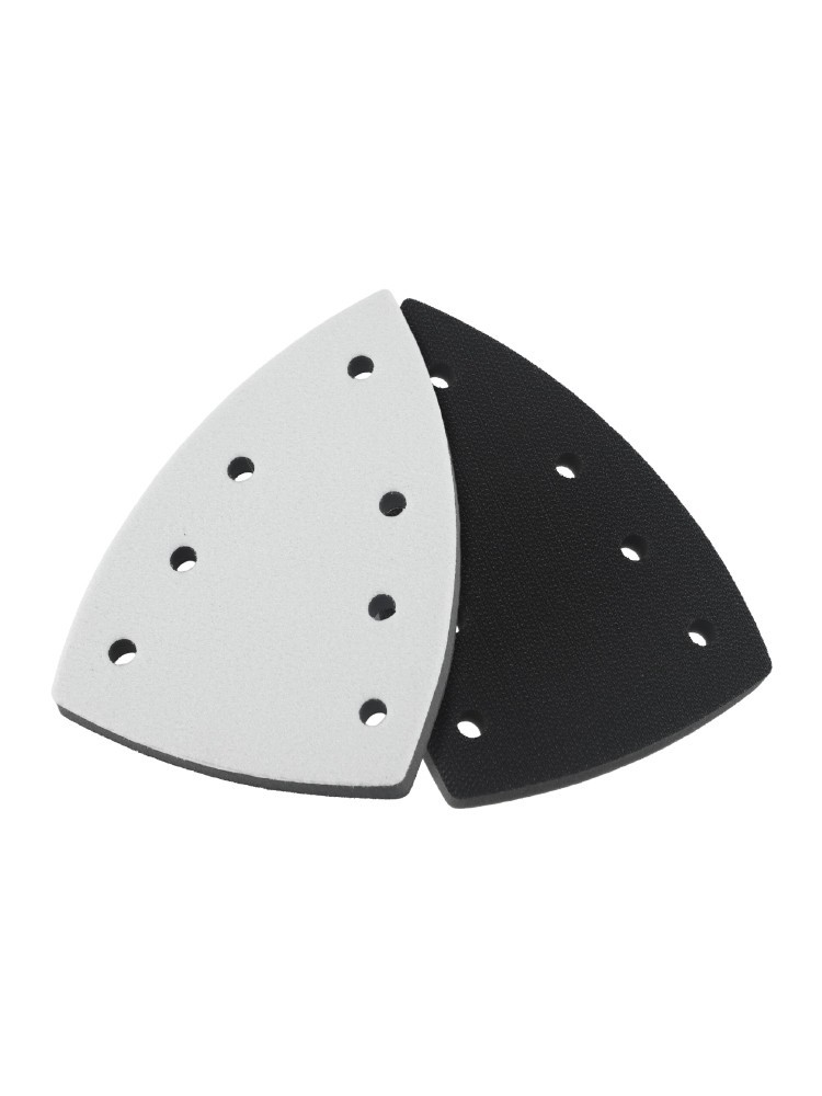 Triangle Sanding Pads for Swift Abrasive Changes 7 Hole Sandpaper Backing Pad