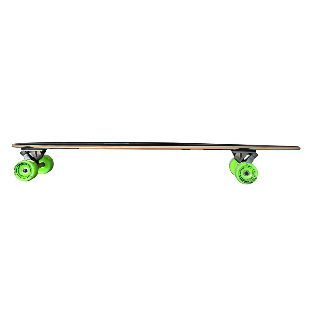 Yocaher Pintail Blank Longboard Complete - Stained Black
