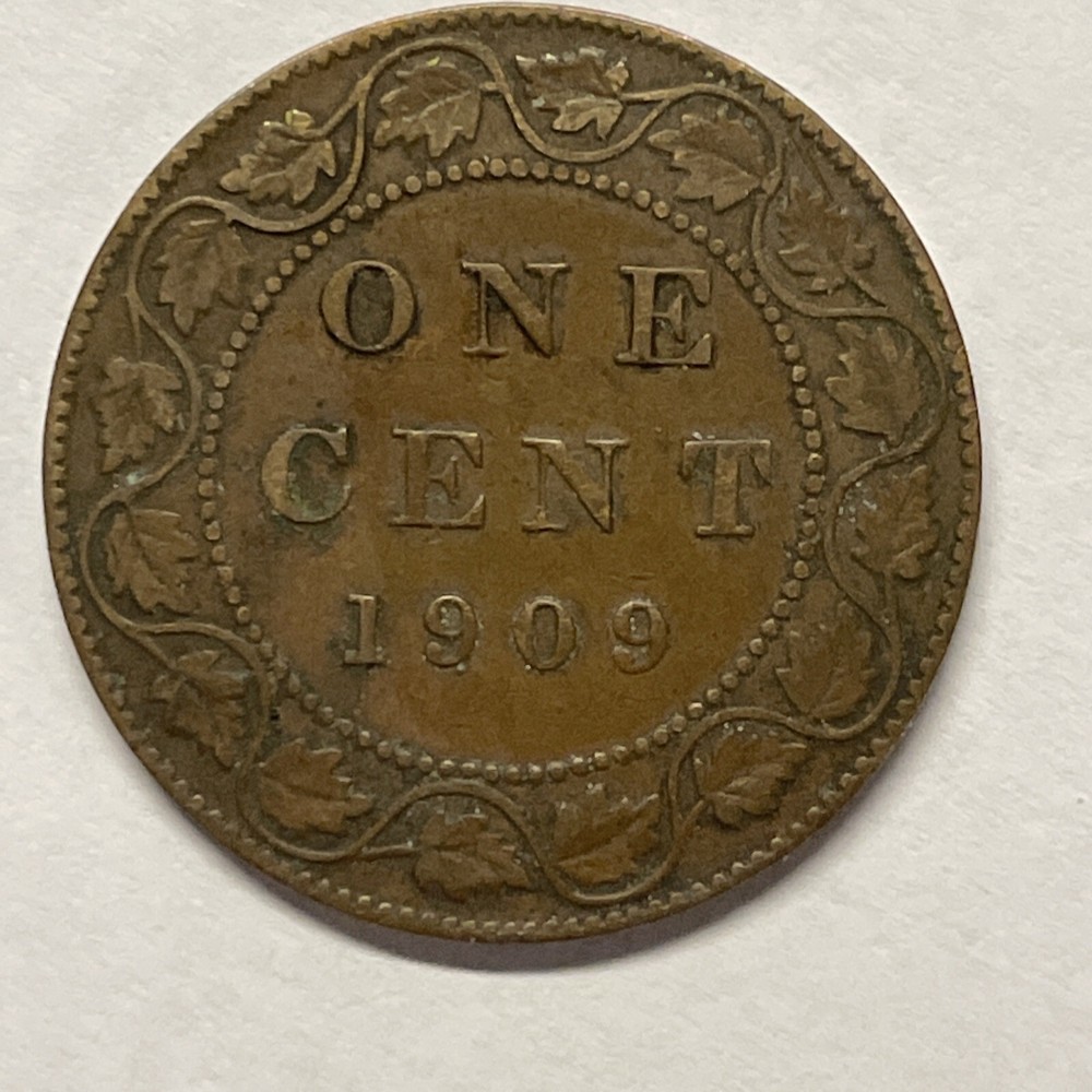1909 CANADA LARGE CENT