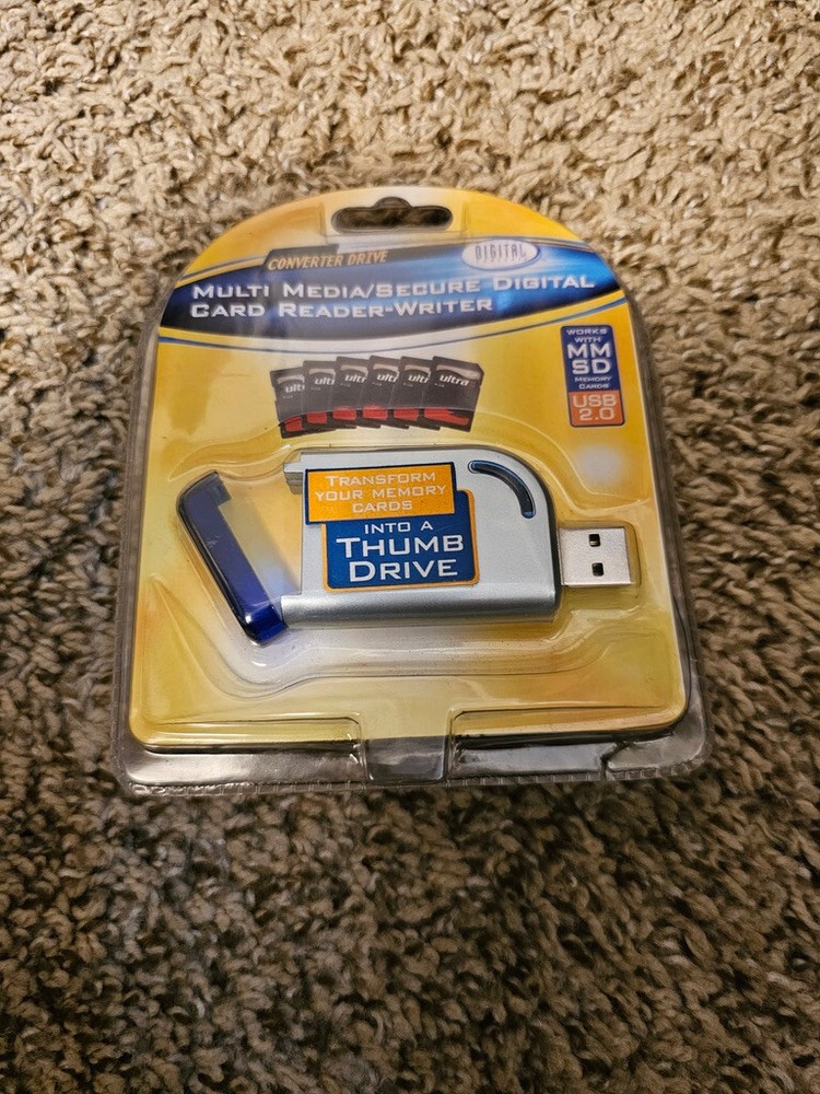 DIGITAL CONCEPTS MULTI MEDIA/SECURE DIGITAL USB 2.0 SDHC&MMSD CARD READER/WRITER