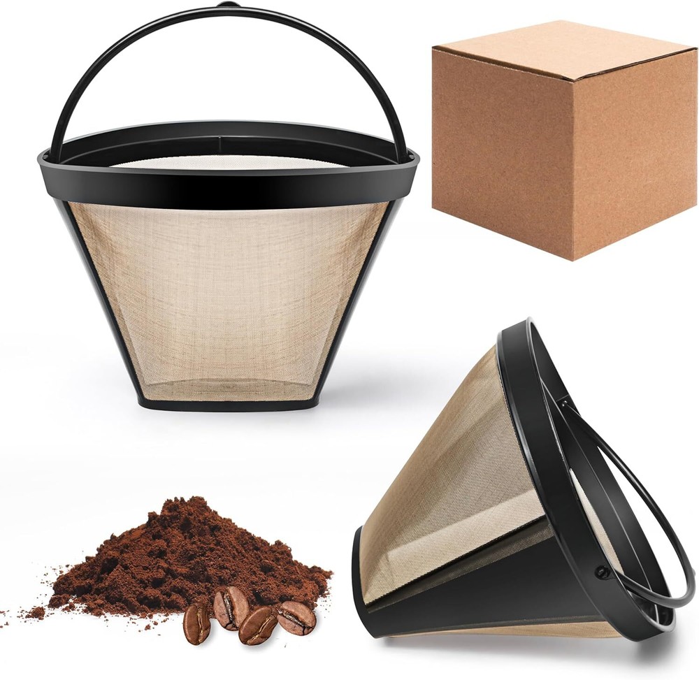 Reusable #4 Cone Coffee Filter Basket for Ninja Coffee Makers Ninja Coffee Acces