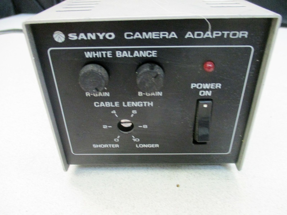 Sanyo VCC 3700 Color CCTV Camera Adaptor