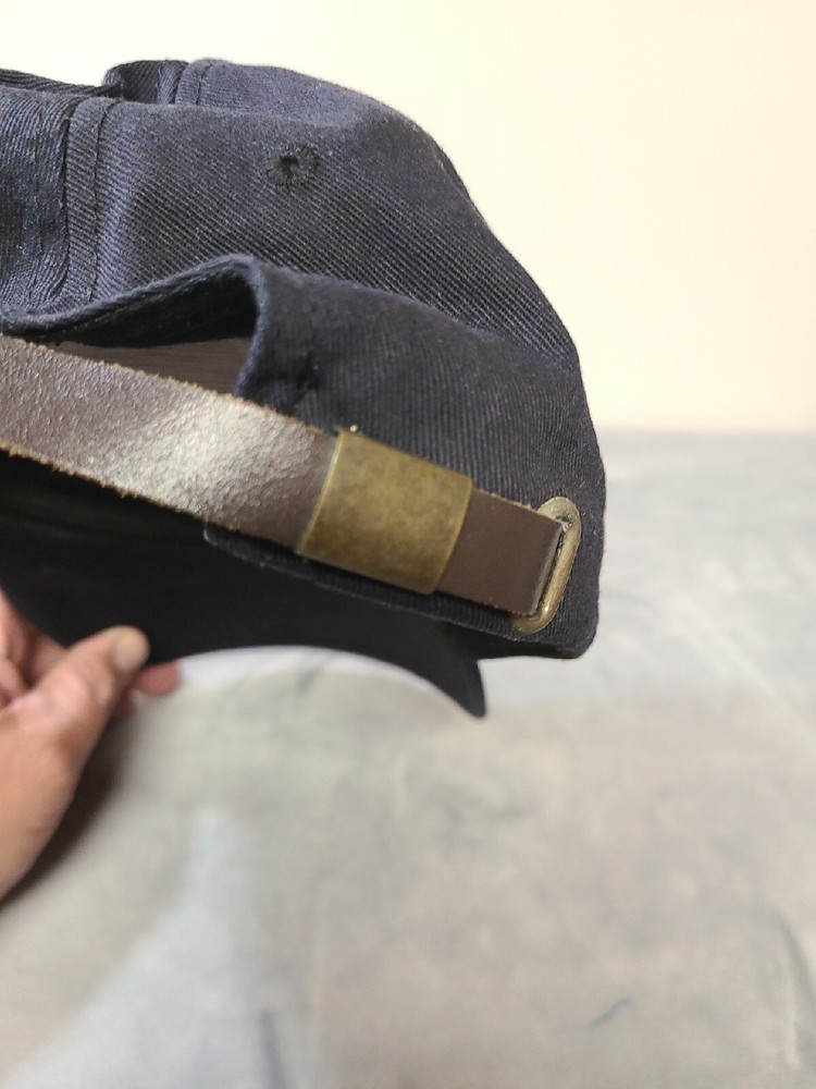 WWII Hat Infantry Leather Clasp