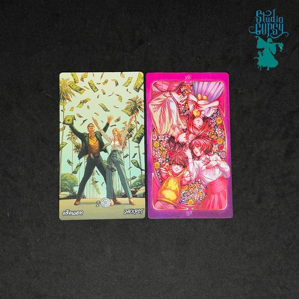 Lucky in Love Tarot Back (Deck & TH,ENG Guide Book)
