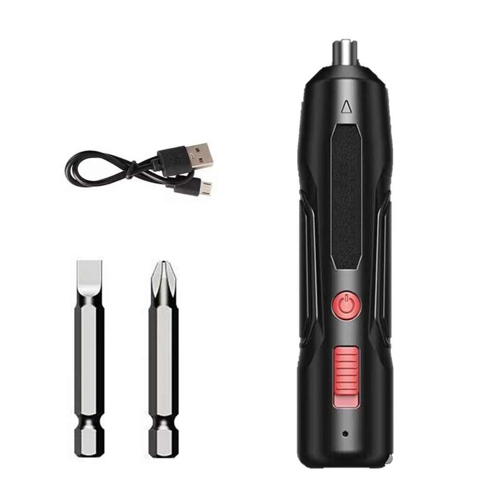 7.8V Mini Rechargeable Cordless Electric Screwdriver Drill Bits Set Power Tool