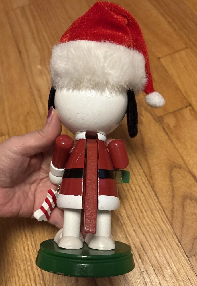 Santa Snoopy Nutcracker Peanuts Christmas Decor Holidays
