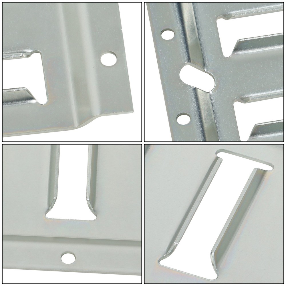 Labwork 10 Pack 4' E Track Tie Down Rail Kit Power Coated For Cargo Trailer