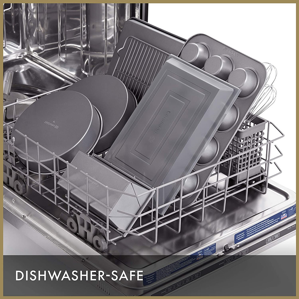 Calphalon 10-Piece Nonstick Bakeware Set Includes Baking Sheet Cookie Sheet Cake