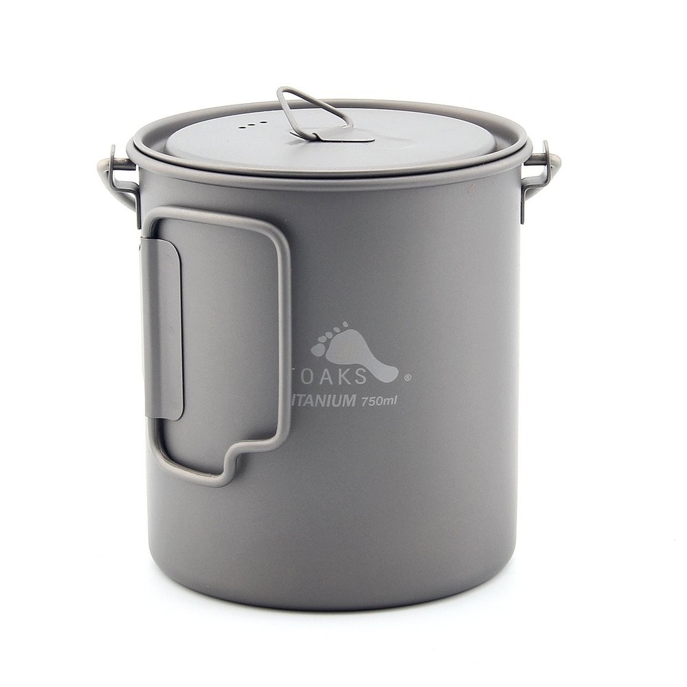 TOAKS Titanium 750ml Pot with Bail Handle