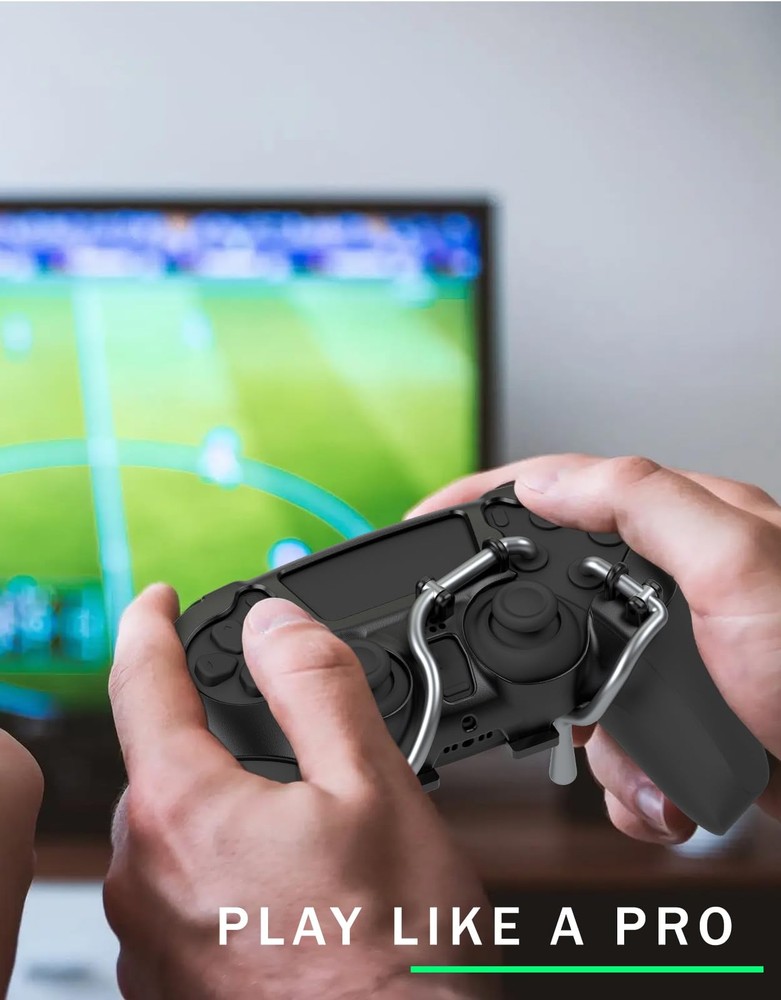 FPS Mechanical Paddles Attachment for PS5 Controller - Back Buttons, Black