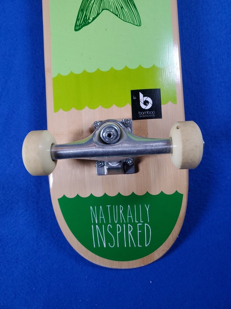 Skateboard Bamboo naturally Inspired Skateboard Read Description