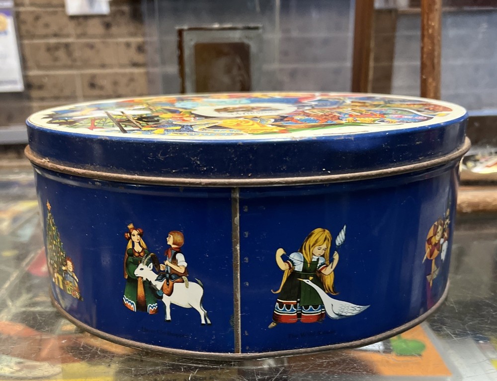 Hans Christian Andersen Biscuit Tin Kjeldsen & Co Denmark