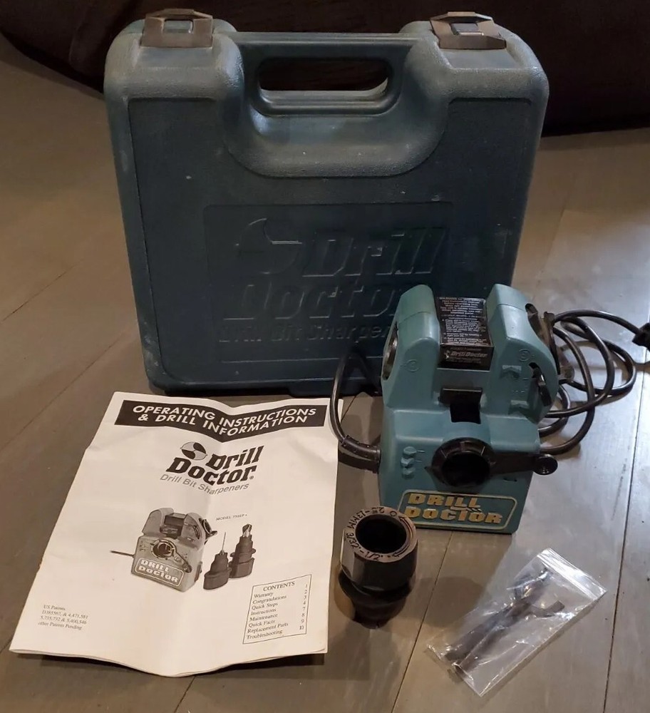 Drill Doctor DD 500SP Professional Drill Bit Sharpener In Case