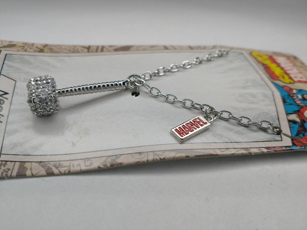 Marvel Comics Thor's Hammer Necklace Thor Pendant New