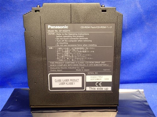 PANASONIC MODEL CF-VCD711 CD-ROM Pack/CD-ROM NEW/OLD SURPLUS NOS