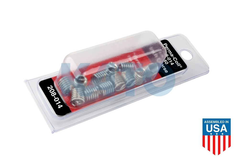 4-40 Thread Repair Pack Perma-Coil 208-014 (12 Insert)