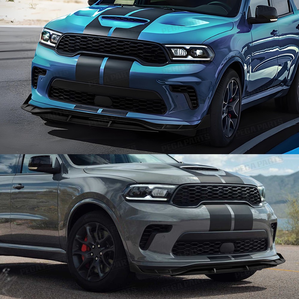 For Dodge Durango SRT Hellcat Complete Front Bumper Assembly W/ bumper Lip Kit