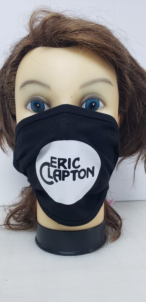 ERIC CLAPTON CUSTOM 100% COTTON FACE MASK
