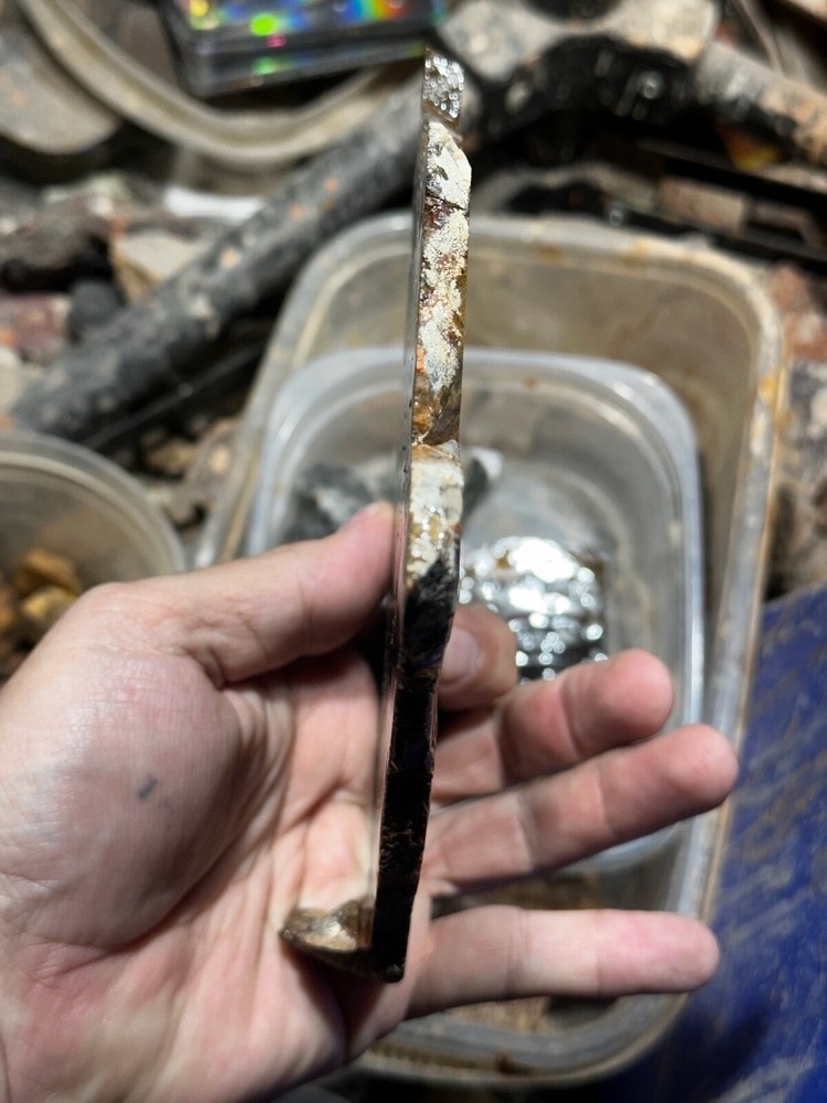 Dinosaur bone rough **hxtled large slab.