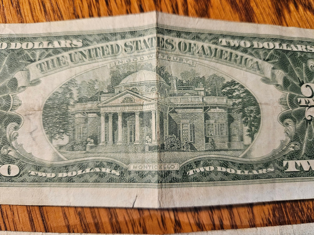1953 Series D & 1963 Series G $2 bill