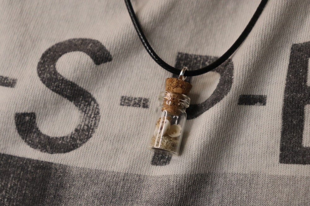 Bottled Beach Necklace: Pick Size