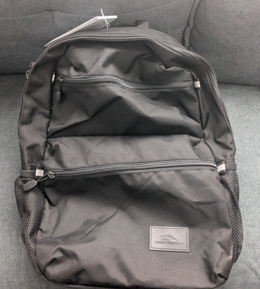 High Sierra Black Everclass Backpack
