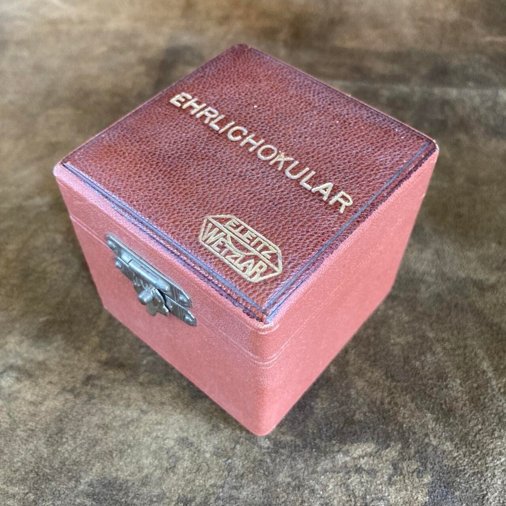 Vintage E. Leitz Wetzlar Original Empty Box for Microscope Lens (Box Only)